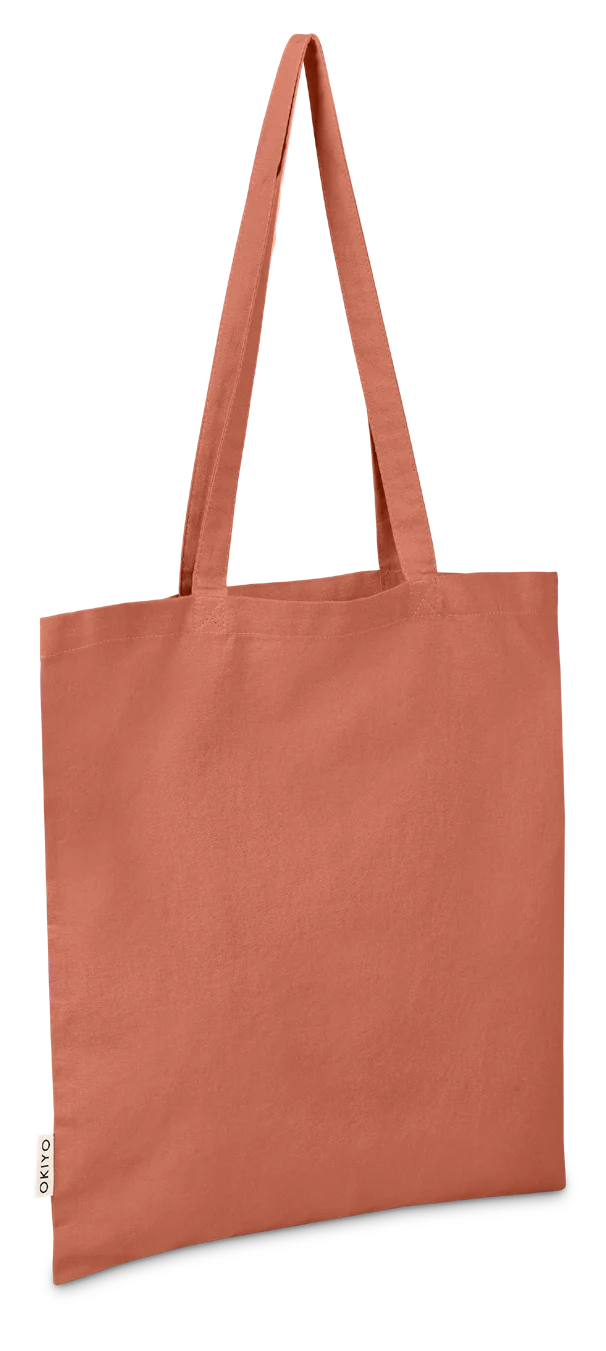 ITO shopper em algodão colorido reciclado