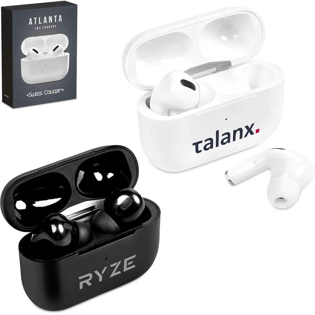 Swiss Cougar Atlanta Tws Earbuds | Mt-Sc-470-B