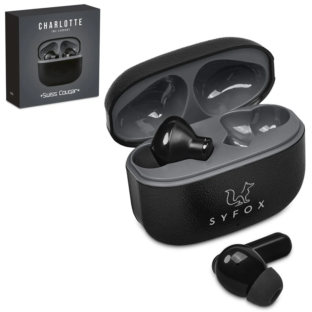 Swiss Cougar Charlotte Tws Earbuds | Mt-Sc-520-B